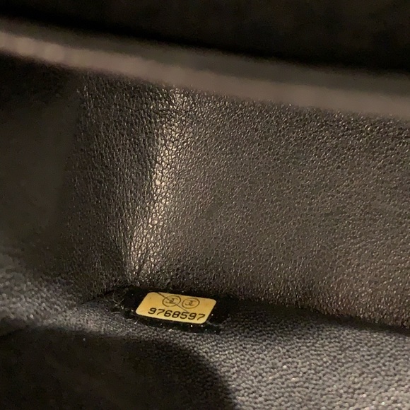 CHANEL 🖤 RARE Black White Tweed Sequins Houndstooth Quilted 2.55 Double Flap Bag - Picture 6 of 16